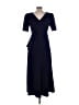 Alex Evenings 100% Polyester Blue Cocktail Dress Size 10 Petite - photo 2