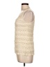Max Studio Ivory Sleeveless Top Size L - photo 5