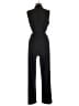 IMAN Solid Black Jumpsuit Size M - photo 2