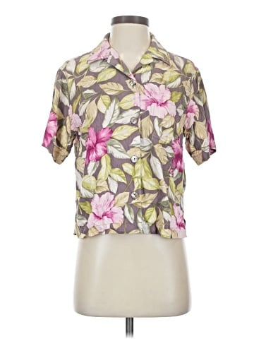 Tommy Bahama Short Sleeve Silk Top (view 1)