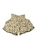 Three Dots Animal Print Gold Shorts Size XS - photo 1