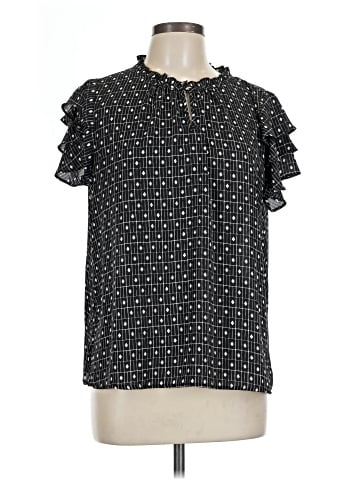 Liz Claiborne Short Sleeve Blouse (view 1)