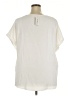 In'Voland 100% Polyester Ivory Short Sleeve Blouse Size 20 - photo 2