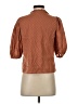 Old Navy 100% Polyester Brown 3/4 Sleeve Blouse Size XS - photo 2