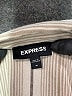 Express Stripes Gray Short Sleeve Button-Down Shirt Size M - photo 7