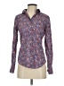 Liberty Art Fabrics for J.Crew 100% Cotton Floral Purple Long Sleeve Button-Down Shirt Size 0 - photo 1