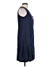 Assorted Brands 100% Polyester Solid Blue Casual Dress Size L - photo 4