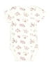 Gerber 100% Cotton Ivory Short Sleeve Onesie Size 0-3 mo - photo 2