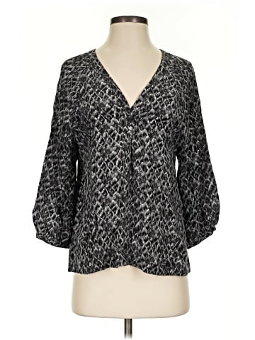 Joie 3/4 Sleeve Silk Top (view 1)