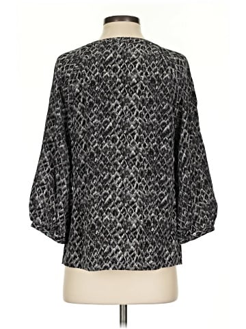 Joie 3/4 Sleeve Silk Top (view 2)