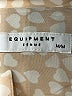 Equipment 100% Silk Animal Print Ivory Long Sleeve Silk Top Size M - photo 7