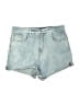 Express Jeans Blue Denim Shorts Size 10 - photo 1