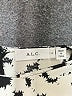 A.L.C. 100% Silk Floral White T-Shirt Size 4 - photo 7