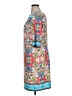 Studio One Print Teal Cocktail Dress Size XL - photo 5