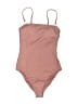 Shade & Shore Pink Bodysuit Size S - photo 1
