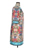 Studio One Print Teal Cocktail Dress Size XL - photo 4