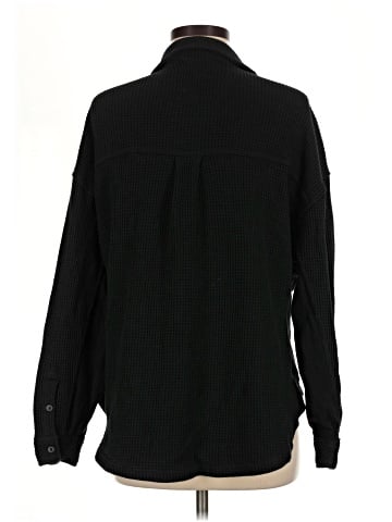 Aerie Long Sleeve Button-Down Shirt (view 2)