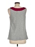 Lilla P 100% Pima Cotton Solid Gray Tank Top Size M - photo 2