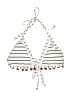 Unbranded Stripes Ivory Swimsuit Top Size S - photo 1
