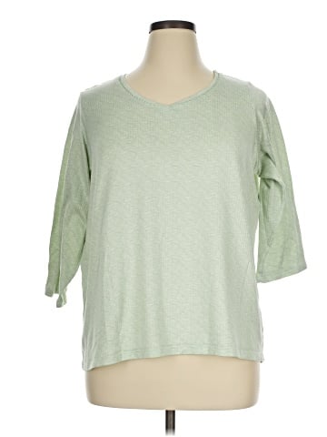 Croft & Barrow 3/4 Sleeve Top (view 1)