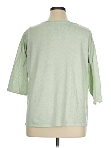 Croft & Barrow 3/4 Sleeve Top (view 2)