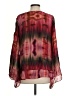Parker Red 3/4 Sleeve Blouse Size S - photo 2