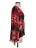 Parker Red 3/4 Sleeve Blouse Size S - photo 4
