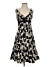 Nine West Graphic Black Cocktail Dress Size 4 - photo 1