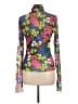 AFRM Floral Pink Long Sleeve Blouse Size L - photo 2