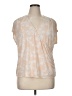 Liz Claiborne Tan Short Sleeve Blouse Size XL - photo 1