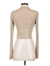 Bardot Tan Long Sleeve Top Size S - photo 2