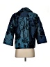 Susan Graver 100% Nylon Print Blue Jacket Size S - photo 2