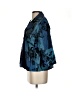 Susan Graver 100% Nylon Print Blue Jacket Size S - photo 5