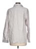Chico's 100% Linen Gray Long Sleeve Button-Down Shirt Size Lg (2) - photo 2