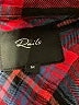 Rails 100% Rayon Plaid Red Long Sleeve Button-Down Shirt Size M - photo 7