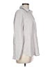 Chico's 100% Linen Gray Long Sleeve Button-Down Shirt Size Lg (2) - photo 4