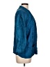Chico's 100% Silk Blue Jacket Size Lg (2) - photo 4