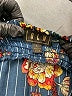 OLM 100% Polyester Blue Short Sleeve Blouse Size L - photo 7
