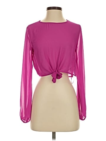Superdown Long Sleeve Blouse (view 1)