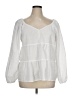 Old Navy White 3/4 Sleeve Blouse Size XL (tall) - photo 1