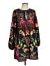 Shein Paisley Black Casual Dress Size L - photo 1