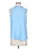 MTS Blue Sleeveless Blouse Size S - photo 1