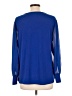 Calvin Klein Blue Long Sleeve Blouse Size L - photo 2