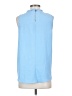 MTS Blue Sleeveless Blouse Size S - photo 2