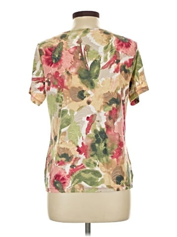 JM Collection Short Sleeve Blouse (view 2)