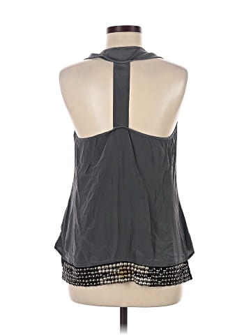 Akiko Sleeveless Silk Top (view 2)