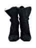 Ann Taylor 100% Leather Black Ankle Boots Size 9 - photo 2