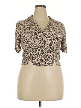 Forever 21 Plus Short Sleeve Blouse