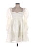 Storia White Casual Dress Size S - photo 1