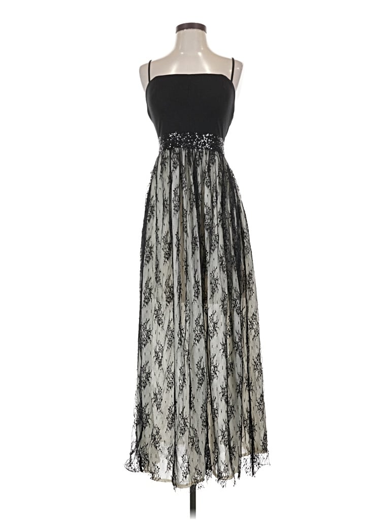 Pre-owned Ark & Co. Cocktail Dress In Black
